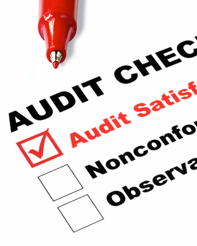 Audits of transport and warehouse operations